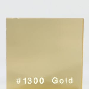 Gold - Acrylic Spectra Mirror 