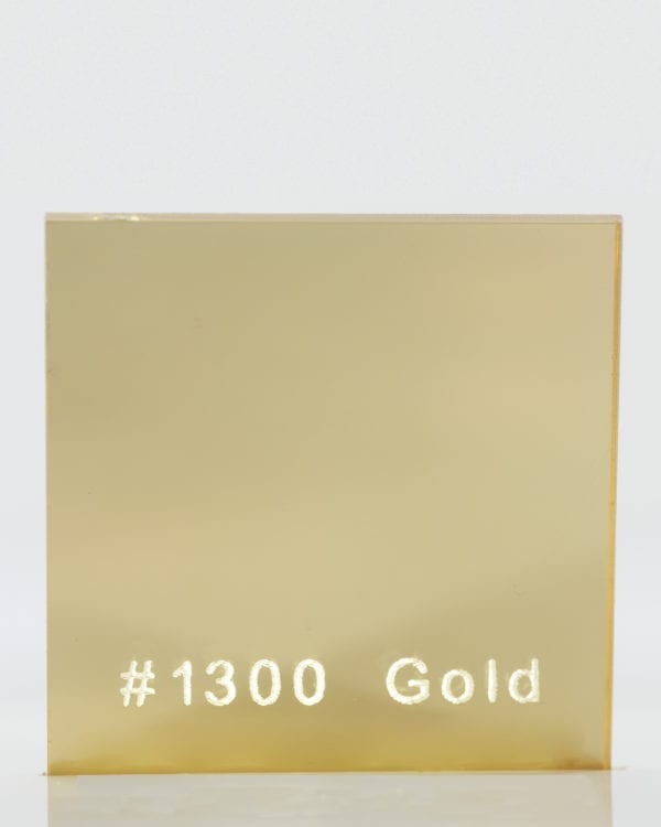 Factory Plastic Golden Color Acrylic Mirror Sheet for Indoor