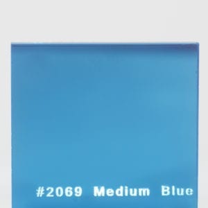 Med Blue - Acrylic Spectra Mirror 